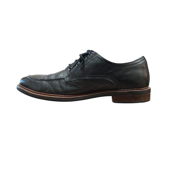 Joseph Abboud Men\'s Black Leather Harry Moc Toe Oxford Shoe  Size 10.5D  Office main image 11